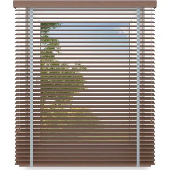 Žaluzie Dřevěné horizontální žaluzie 160 cm x 140 cm