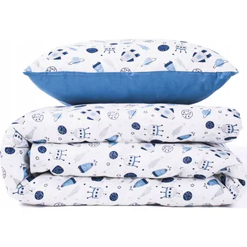 Povlečení Sada povlečení Softimi 100 x 135 cm modrá