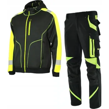 Pracovní obuv Pracovní elastické kalhoty Neoflex + mikina Classwork s kapucí 54