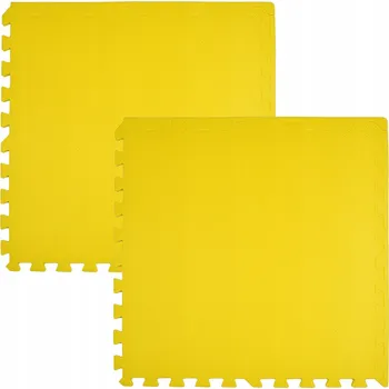 Humbi Humbi Pěnová Podložka Pěnové Puzzle 2 Ks Žlutá 62 X 62 X 1 cm
