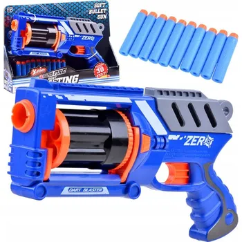 Dětská zbraň Pistole Jokomisiada Blaster ZA3286 s pěnovými náboji 10 ks