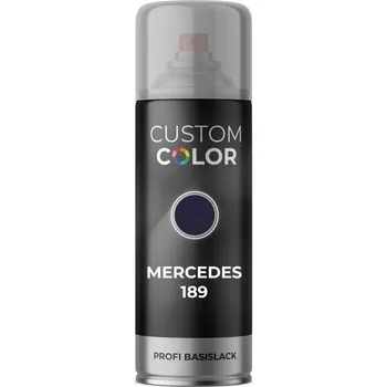 Autolak Autolak ve spreji, odstín Mercedes 189, zakázková barva, báze, 400 ml