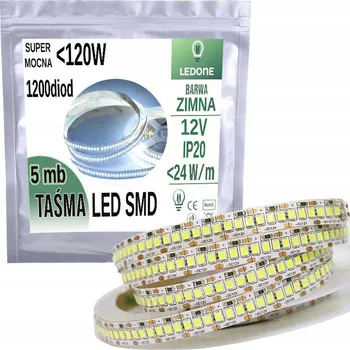 LED páska SUPER VÝKONNÝ LED pásek PREMIUM 2835 IP20 1200 LED 5m