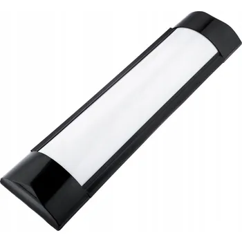 LED panel LED Panel Svítidlo Přisazené Černé Lišta 30cm 9W 6500K Studená Bílá