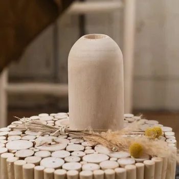 Obraz Váza Today dřevěná 10 x 17,5 cm