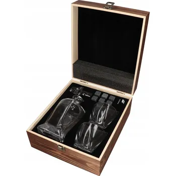 Sklenice Whisky set – 2 sklenice, kameny a karafa