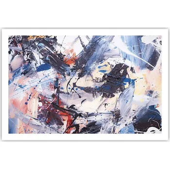 Obraz Obraz plakát do obýváku ložnice 91x61 abstrakce foto na zeď bez rámu