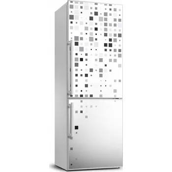 Fototapeta Samolepka na ledničku Abstrakce čtverce 70x190 cm