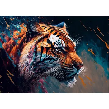 Obraz Obraz plakát do obýváku, ložnice 40x30 tygr foto na zeď bez rámu