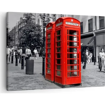 Obraz Obraz na plátně do obýváku, ložnice 70x50 město foto obrazy na zeď