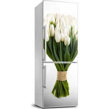 Fototapeta Samolepicí fólie / fototapeta na ledničku Bílé tulipány