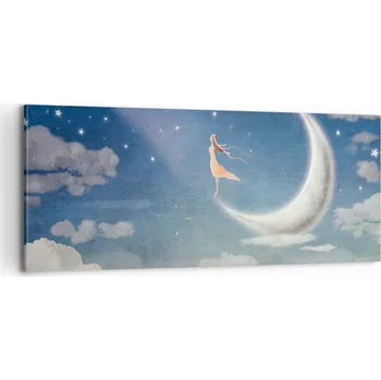 Obraz Foto obraz na plátně 100x40 abstrakce do obýváku ložnice na zeď velký