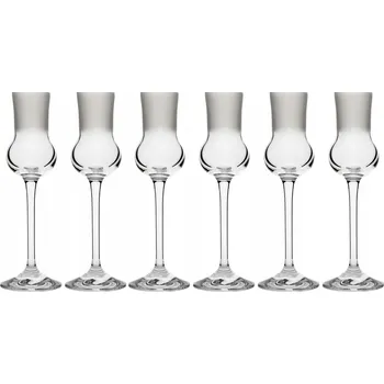 Sklenice Skleničky na koňak, skleničky na likér, skleničky na vodu, sklenice na vodku , koktejlové skleničky , půlpískové poháry Celebration, bezbarvé 70ml, 6 ks