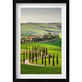 Obraz Obraz v rámu na zeď do obýváku Italská krajina 40x60 cm