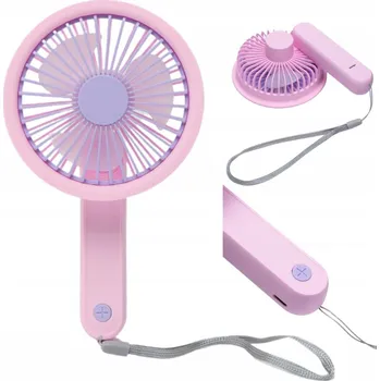 Vzduchotechnika VENTILÁTOR VĚTRÁK PŘENOSNÝ MINI STOLNÍ MOBILNÍ KAPESNÍ