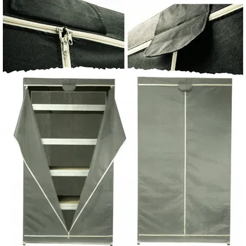 Obraz Ochranný obal na regál 270x110x60 cm, šedý, odolný