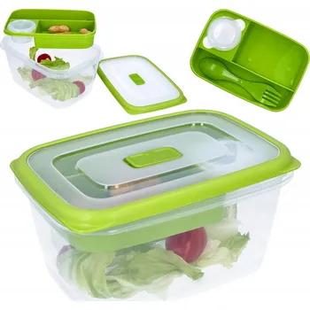 Dóza na potraviny Zelená plastová dóza na potraviny 1,7 l