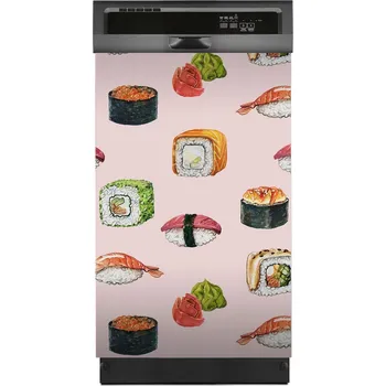 Obraz Dárek foto-magnet na myčku Veselé sushi 45x70