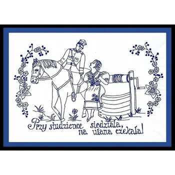 Obraz OBRAZ PLAKÁT V RÁMU do Koupelny WC Toalety STUDZIENCE UŁAN P2538_53x73