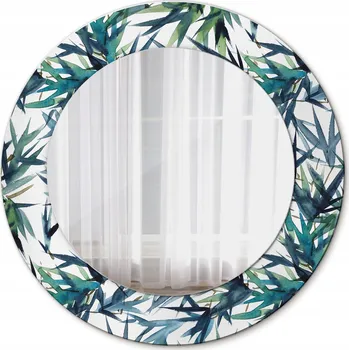 Zrcadlo Dekorativní zrcadlo do obýváku Modré palmy 50
