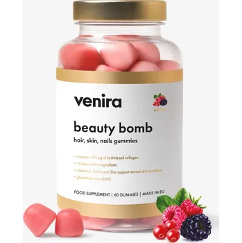 VENIRA Beauty Bomb gumoví medvídci pro vlasy/nehty/pleť lesní plody