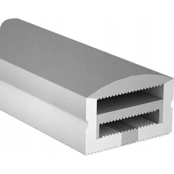 LED osvětlení Silikonová trubice plochá P2010 Flex LED hadice Silikon pro COB pásky 15 mm