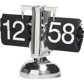 Hodiny Stolní hodiny ITIMPORT šedé 19,5 cm