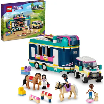 Stavebnice LEGO LEGO Friends 41722 Přepravník koní / Přívěs pro koňskou show