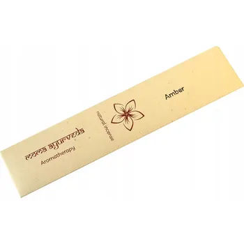 Vonná tyčinka Vonné tyčinky PREMIUM AMBER 10 ks | Moma Ayurveda