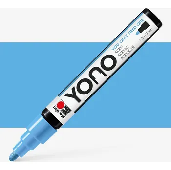 YONO Popisovač 1,5-3 mm 256 Pastelově modrá AKRYLOVÝ