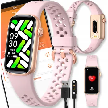 Hodinky Chytré Hodinky DIAWAY POLSKÝ SPORTS POLSKÉ ŘEMÍNEK růžové