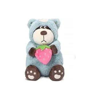 plyšák Plyšový medvídek, plyšák s jahodou