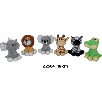 plyšák PLYŠÁK ZVÍŘÁTKO 16CM MIX SA