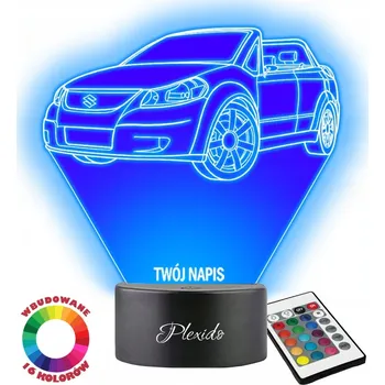 Lampička Plexido vícebarevná Noční lampa