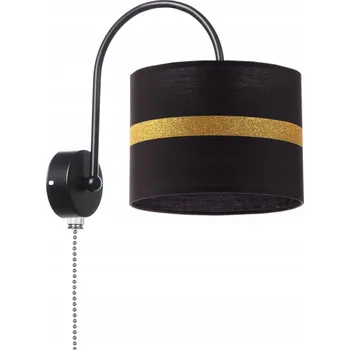 Nástěnné svítidlo Elegantní Nástěnné Svítidlo Vypínač Stínidlo Zlatý Pruh Edison E27 LED