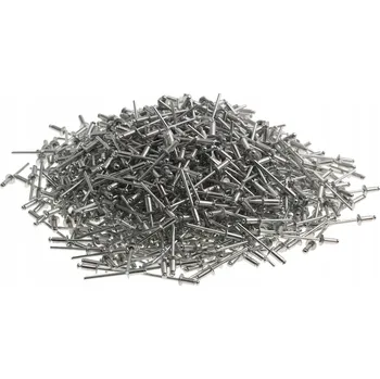 Nýt SLEEPÍ NÝTY 4,8 x 8 mm HLINÍKOVÝ/ OCEL SLEEPÍ NÝT S PLOCHOU HLAVOU 500 KUSŮ