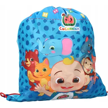 Školní sáček VADOBAG SÁČEK NA CVIČKY COCOMELON MODRÝ
