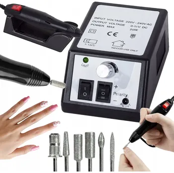 Bruska na nehty Lewer bruska na nehty Lewer černá 15 W + frézy 10 W