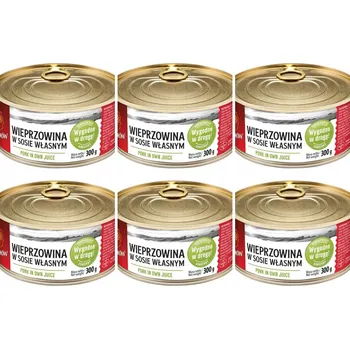 Konzervované maso Konzerva Sokołów vepřové maso ve vlastní šťávě 300 g