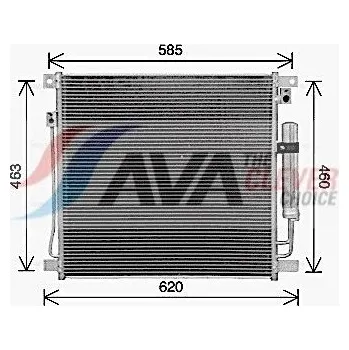 Výparník klimatizace Kondenzátor, klimatizace AGB 52P1K8C1
