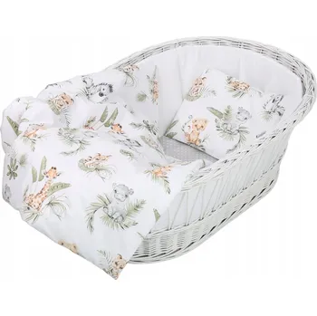 Povlečení POVLEČENÍ DO KOLÉBKY KOČÁRKU 2 DÍLNÉ 80x70cm BABYMAM