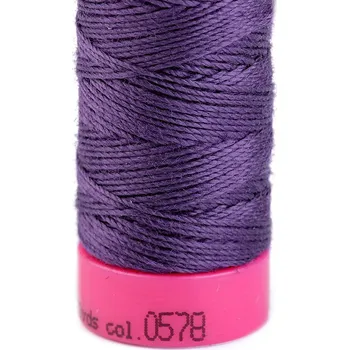Nit Polyesterové nitě Aspo 30 / riflové návin 30 m Varianta: 0578 Bright Violet, Balení: 5 ks