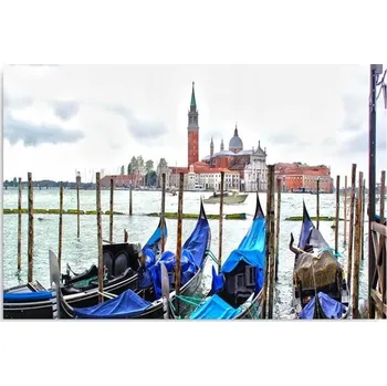 Obraz Obraz na plátně - Canvas, Benátky gondoly 50x40