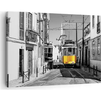 Obraz Obraz na plátně do obýváku, ložnice 70x50 město foto obrazy na zeď