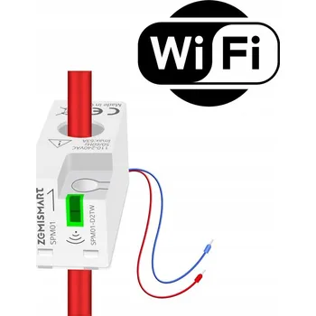 IP kamera Jednofázový elektroměr s měřením spotřeby a výroby, 63A, WiFi, TUYA