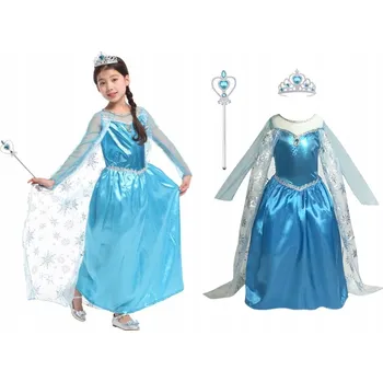 Karnevalový kostým Kostým Elsa Ledové Království All4party vel. 110-120