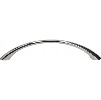 Obraz Nábytková úchytka klasická stříbrná lesklá 10,8 x 0,08 x 2,5 cm