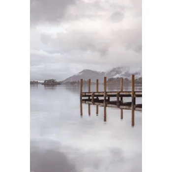 Obraz Plakát Molo v Derwentwater bez rámu 53 x 81 cm