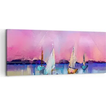 Obraz Foto obraz na plátně 100x40 krajina obývací pokoj ložnice na zeď velký