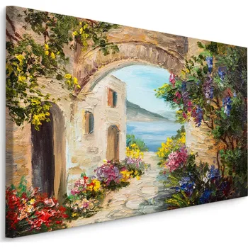 Obraz Obraz do Obývacího Pokoje Dům u Moře MALÍŘSTVÍ 30x20